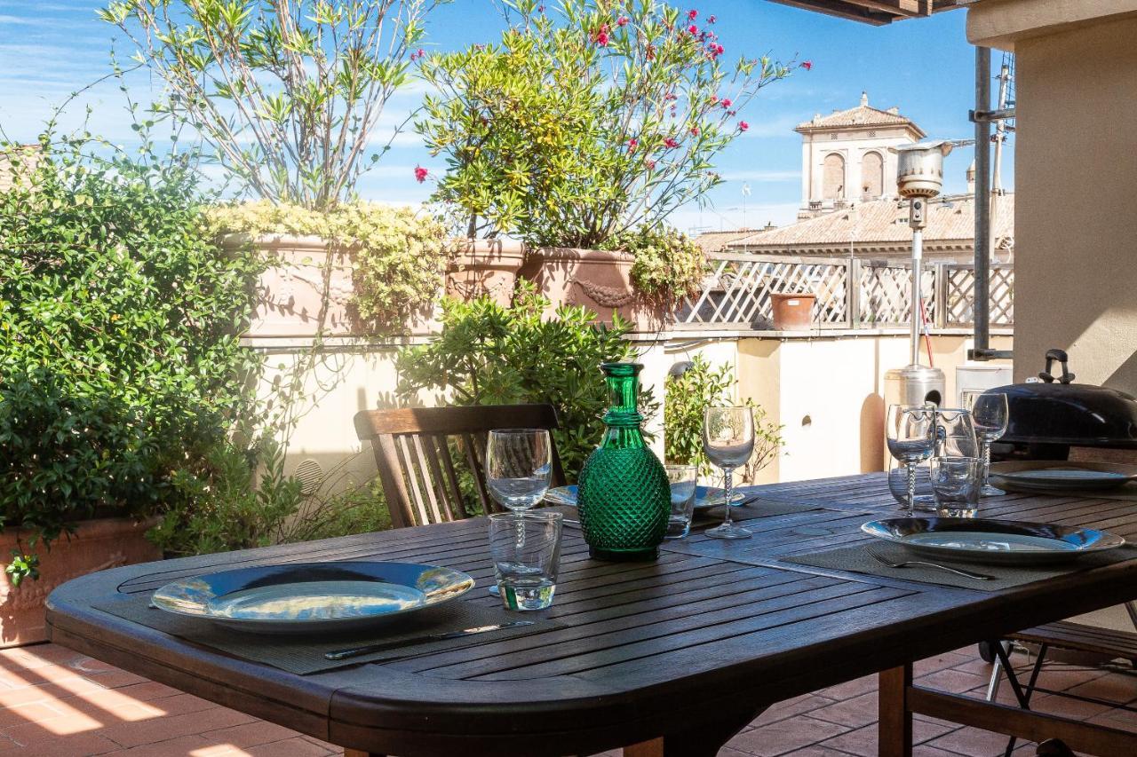 Amazing New Penthouse With Terrace Jewish Ghetto Apartment Roma Exterior foto